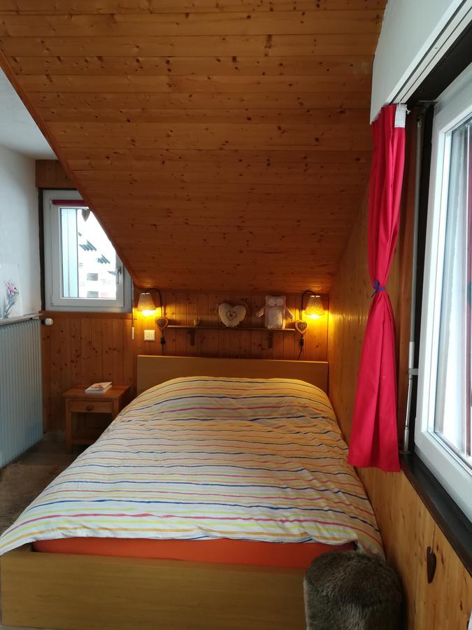 Romantic Chalet-Style Flat With Mountain View Torgon Buitenkant foto
